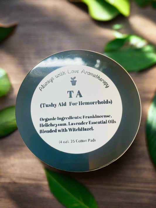 TA- Tushy Aid For Hemorrhoids